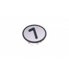 Накладка (толкатель) "7" черная KM801054G007 Kone
