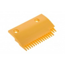 Гребенка эскалатора левая пластиковая желтая 17 зубьев DSA2000168-L LG Sigma