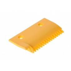 Гребенка правая эскалатора пластиковая 159х90х90 желтая 17 зубьев 2L08317 LG Sigma